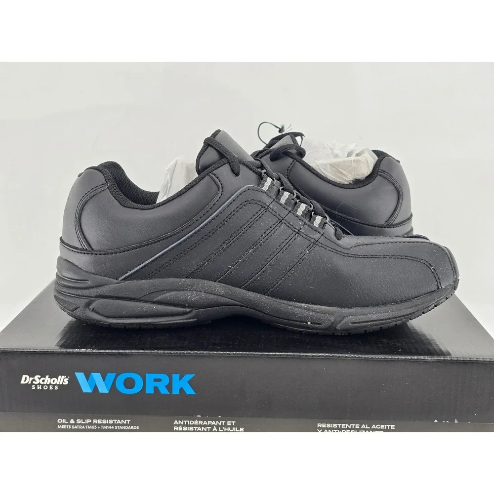 Dr. Scholl's Kimberly II Work Shoes Womens 8.5W Black Slip Resistant - Excellent